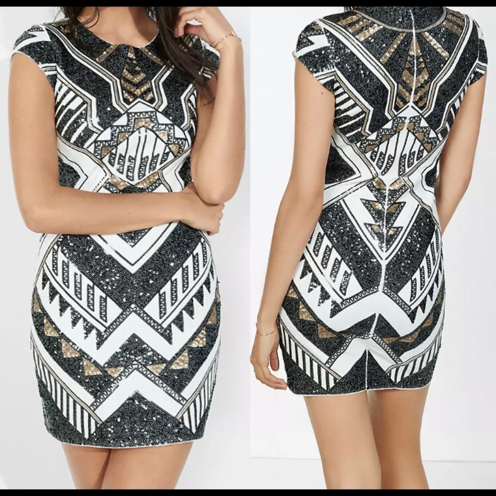 Express Sequins Party Dress